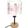 Brilagi - Lampe de table pour enfant BOBO WOOD 1xE27/25W/230V chêne/noir/blanc/rose/ballerines