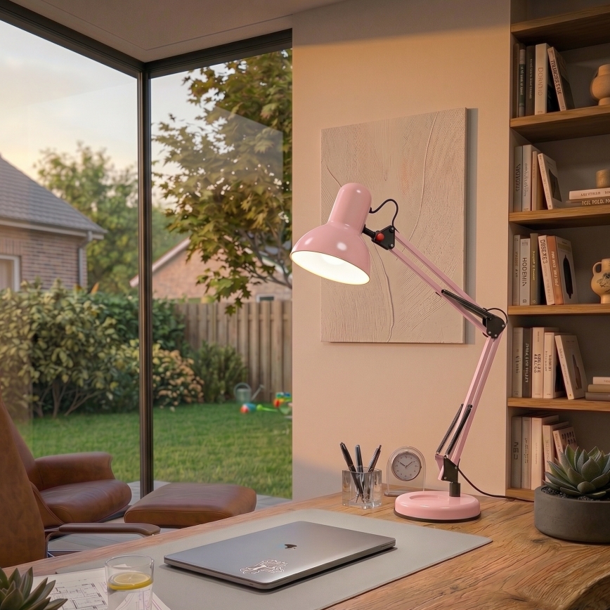 Brilagi - Lampe de table ROMERO 1xE27/60W/230V rose