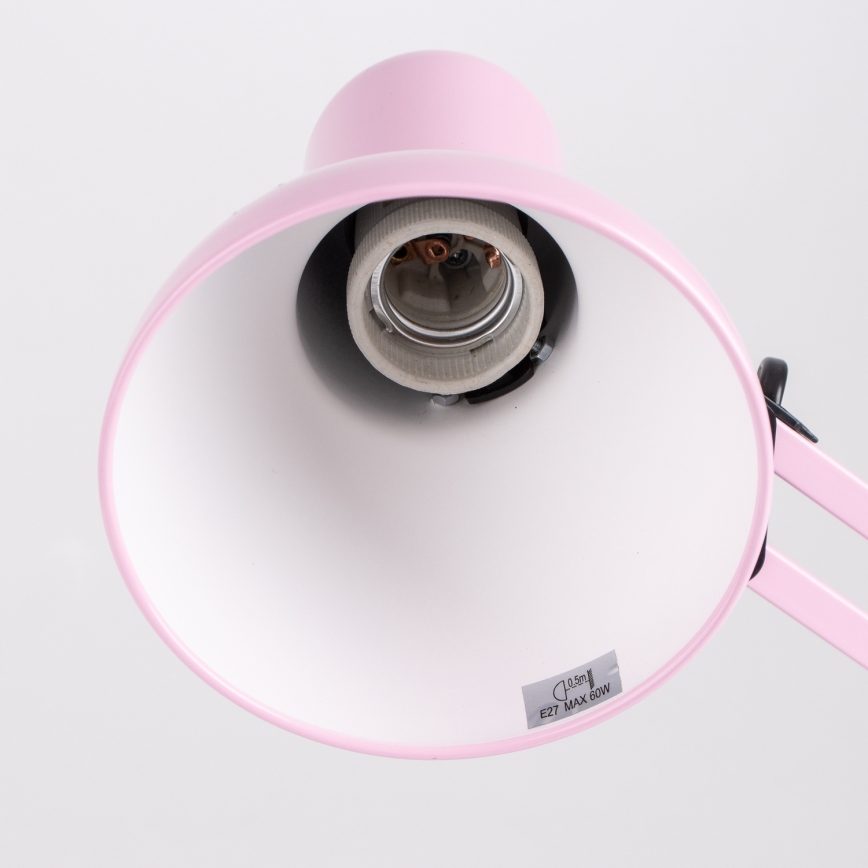 Brilagi - Lampe de table ROMERO 1xE27/60W/230V rose