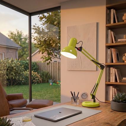 Brilagi - Lampe de table ROMERO 1xE27/60W/230V verte