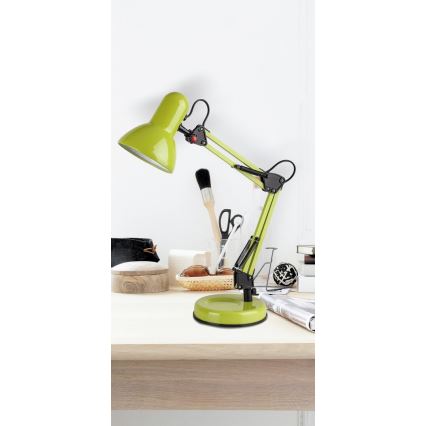 Brilagi - Lampe de table ROMERO 1xE27/60W/230V verte