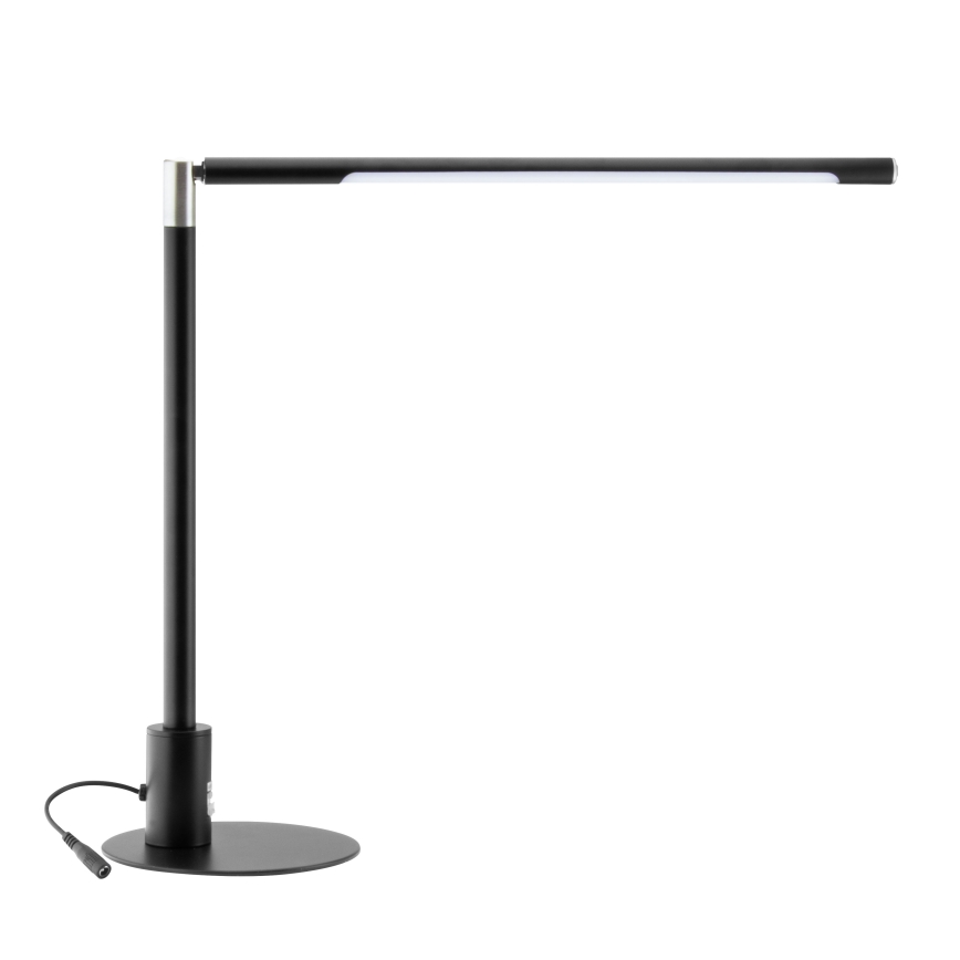 Brilagi - Lampe de bureau tactile et dimmable à LED avec ports USB VARIO LED/7W/230V 3000–6500K CRI 96, noir
