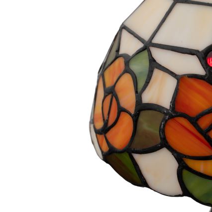 Brilagi - Lampe de table Tiffany en vitrail JUNGLE 1xE27/60W/230V