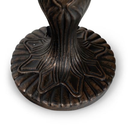 Brilagi - Lampe de table Tiffany en vitrail JUNGLE 1xE27/60W/230V