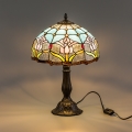BRILAGI - Lampe de table Tiffany en vitrail LORAS 1xE27/40W/230V
