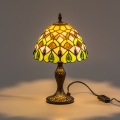 BRILAGI - Lampe de table Tiffany en vitrail MARGARET 1xE14/40W/230V