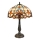 Brilagi - lampe de table Tiffany en vitrail MIRABELLA 2xE27/60W/230V
