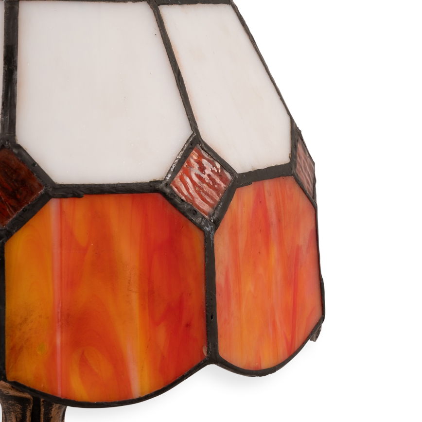 Brilagi - Lampe de table Tiffany en vitrail SIENNA 1xE27/60W/230V