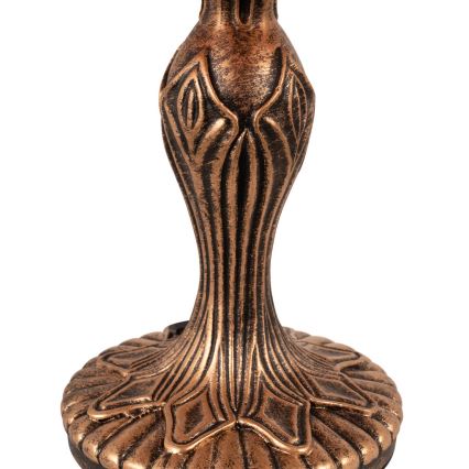 Brilagi - Lampe de table Tiffany en vitrail SIENNA 1xE27/60W/230V