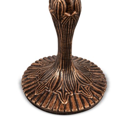 Brilagi - Lampe de table Tiffany en vitrail SIENNA 1xE27/60W/230V