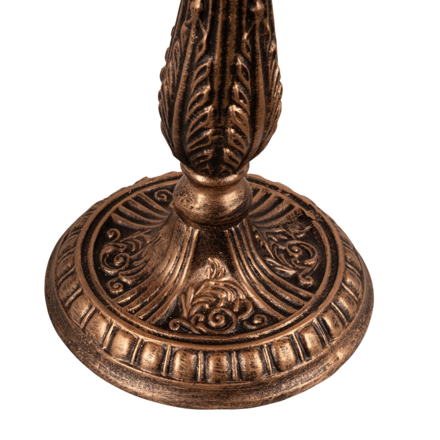 Brilagi - Lampe de table Tiffany en vitrail SIENNA 2xE27/60W/230V