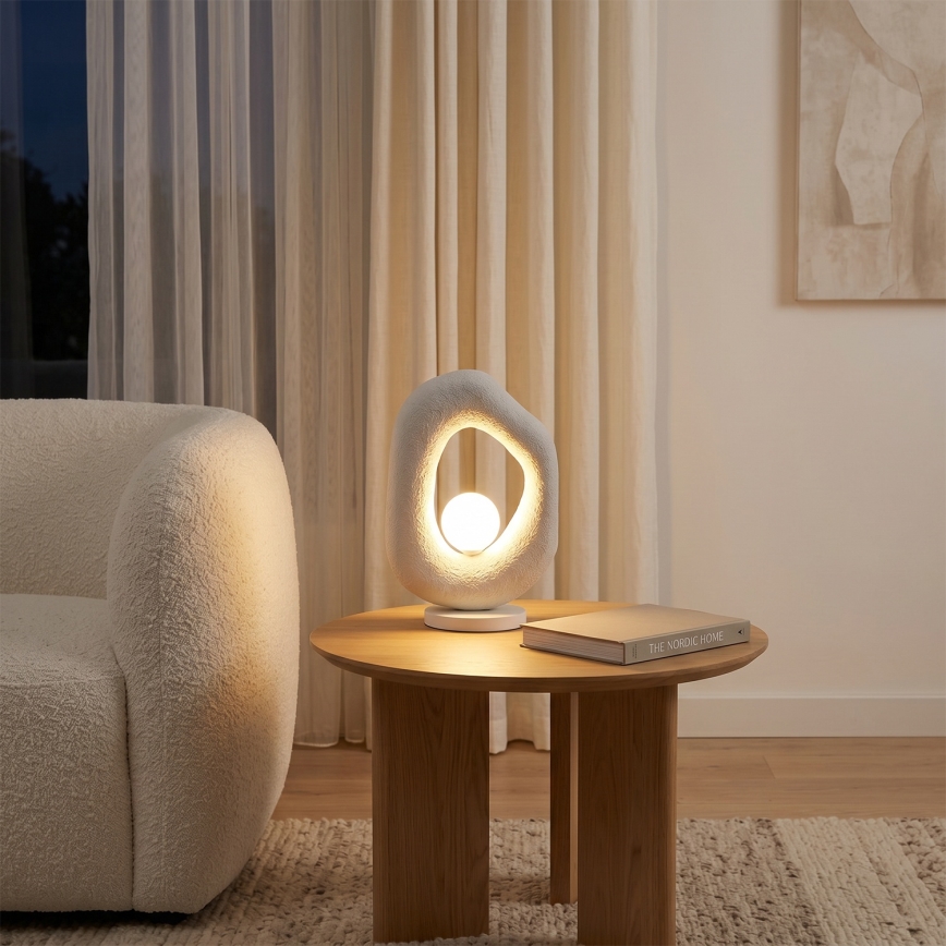 Brilagi - Lampe de table WABI SABI 1xG9/8W/230V blanche