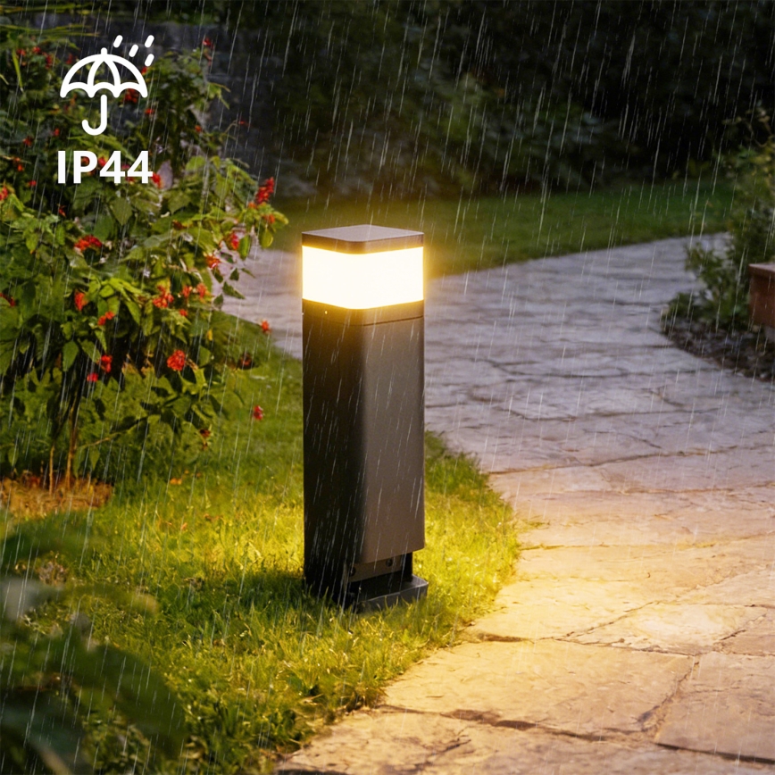Brilagi - Lampe d'extérieur PILLAR avec 2 prises SCHUKO 1xG9/11W/230V IP44 anthracite