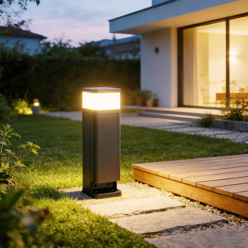 Brilagi - Lampe d'extérieur PILLAR avec 2 prises SCHUKO 1xG9/11W/230V IP44 anthracite