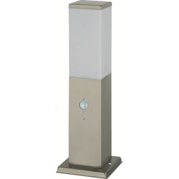 Brilagi - Lampe d'extérieur avec détecteur de mouvement 1xE27/15W/230V 40 cm IP44 chrome mat