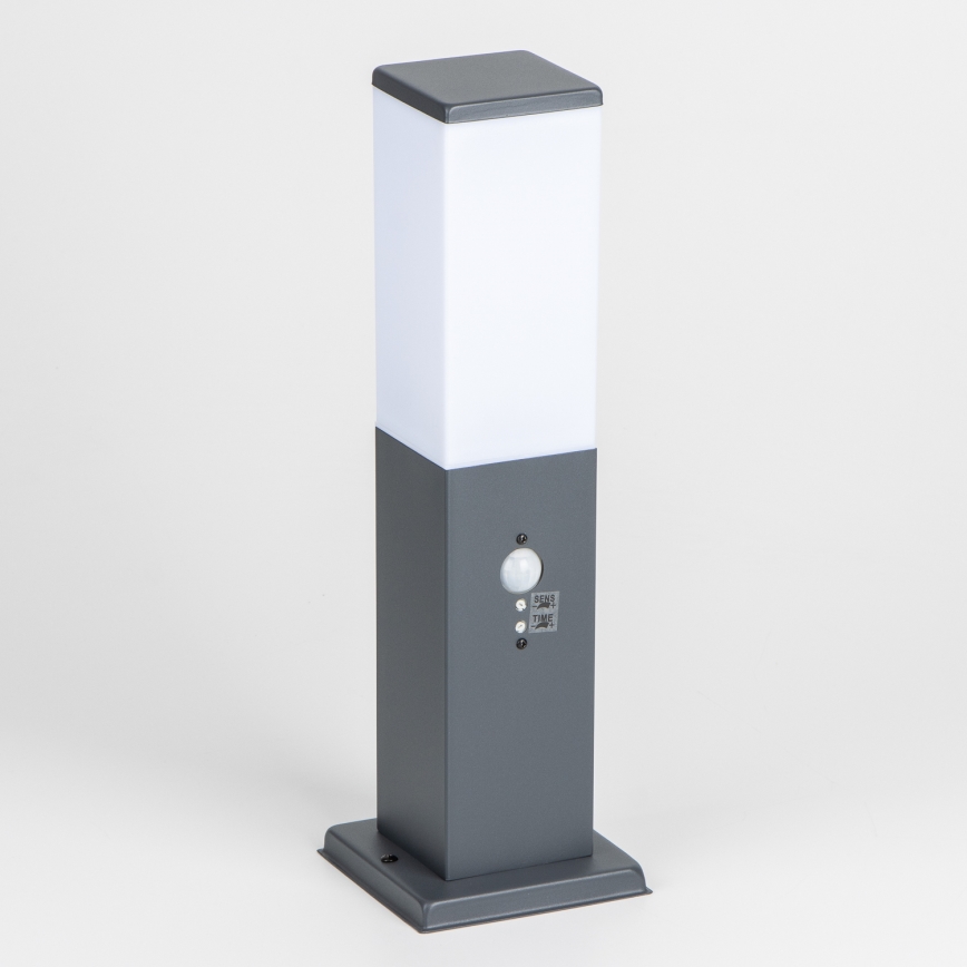 Brilagi - Lampe d'extérieur avec détecteur de mouvement NOVA 1x E27/15 W/230 V 40 cm IP44 anthracite