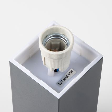 Brilagi - Lampe d'extérieur avec détecteur de mouvement NOVA 1x E27/15 W/230 V 40 cm IP44 anthracite