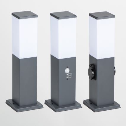 Brilagi - Lampe d'extérieur avec détecteur de mouvement NOVA 1x E27/15 W/230 V 40 cm IP44 anthracite