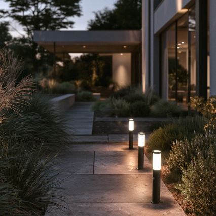 BRILAGI - Lampe d'extérieur avec détecteur ELIA 1xE27/20W/230V IP44 50 cm anthracite