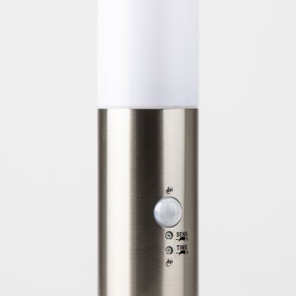 Brilagi - Lampe d'extérieur avec détecteur NOVA 1xE27/15W/230V 40 cm IP44 chrome mat