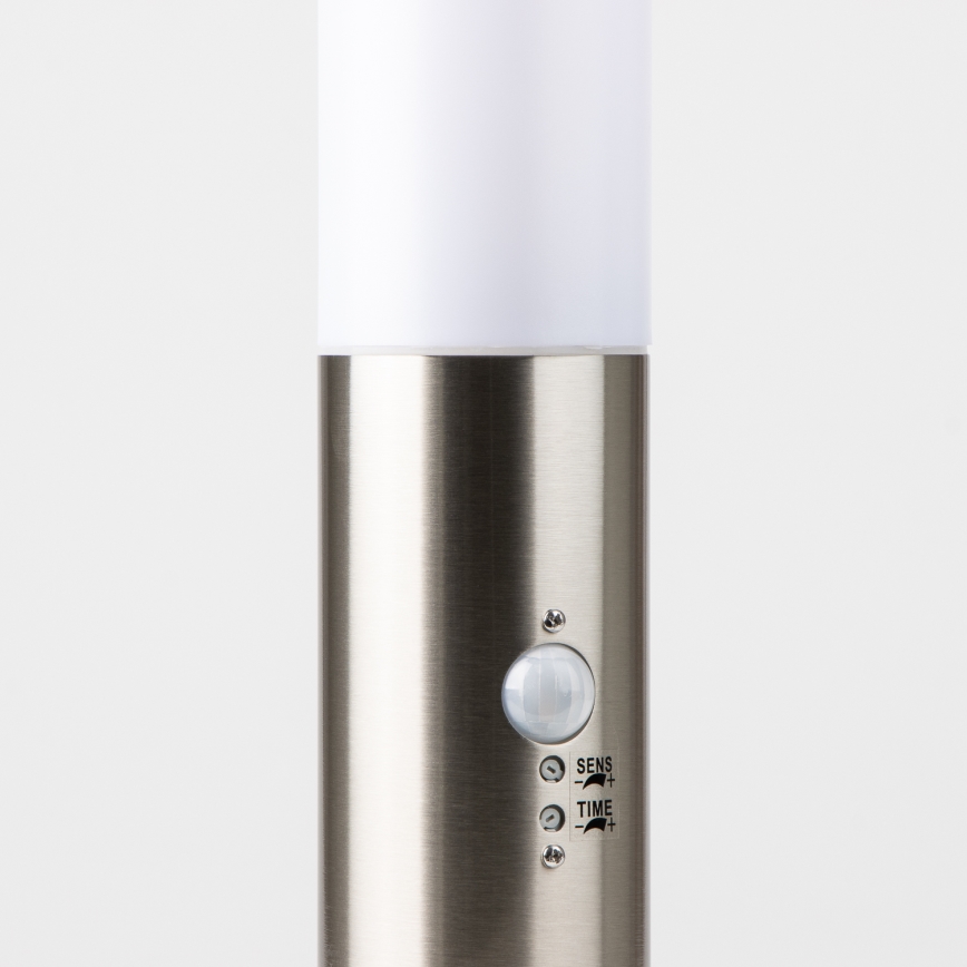 Brilagi - Lampe d'extérieur avec détecteur NOVA 1xE27/15W/230V 40 cm IP44 chrome mat