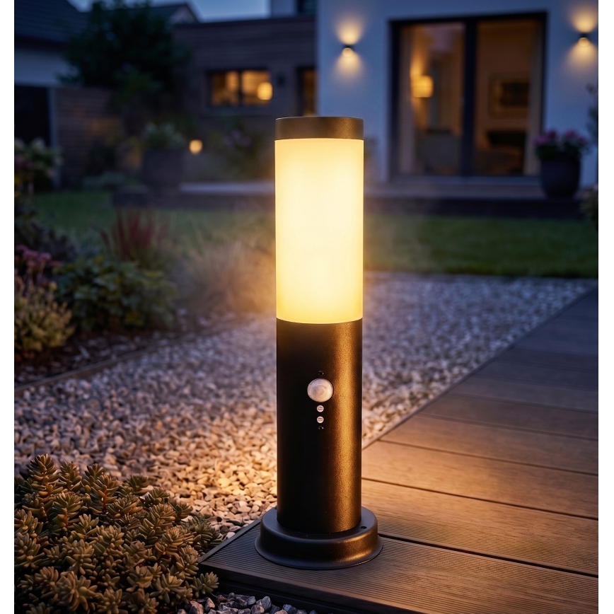 Brilagi - Lampe d'extérieur avec détecteur NOVA 1xE27/15W/230V 40 cm IP44 noir