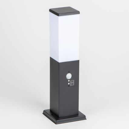 Brilagi - Lampe d'extérieur avec détecteur NOVA 1xE27/15W/230V 40 cm IP44 noire