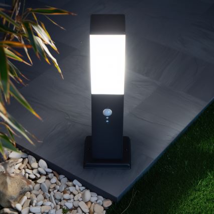 Brilagi - Lampe d'extérieur avec détecteur NOVA 1xE27/15W/230V 40 cm IP44 noire