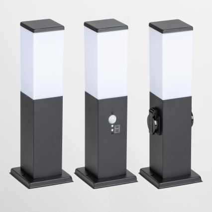 Brilagi - Lampe d'extérieur avec détecteur NOVA 1xE27/15W/230V 40 cm IP44 noire