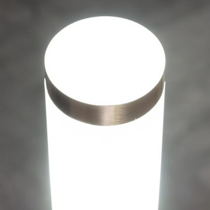 BRILAGI - Lampe d'extérieur avec prise ELIA 1xE27/20W/230V IP44 50 cm chrome mat