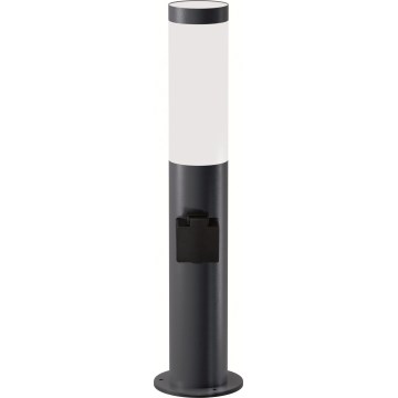 Brilagi - Lampe d'extérieur ELIA avec prise intégrée 1xE27/20W/230V IP44 50 cm anthracite