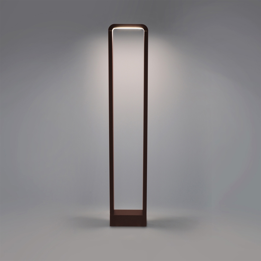 Brilagi - Lampe d'extérieur LED BARI LED/7W/230V 3000/4000/6000K brune IP54 80 cm