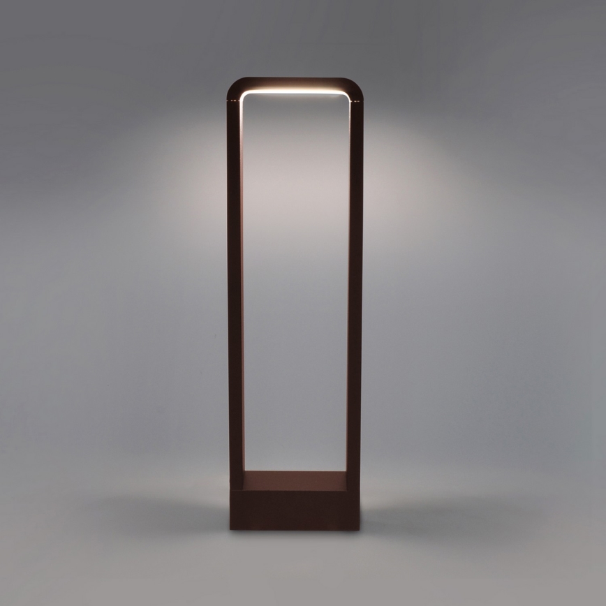 Brilagi - Lampe d'extérieur LED BARI LED/7W/230V 3000/4000/6000K marron IP54 50 cm