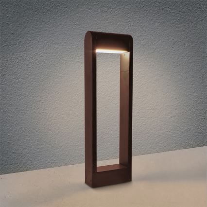 Brilagi - Lampe d'extérieur LED CROTONE LED/7W/230V marron IP54 50 cm