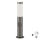 Brilagi - Lampe d'extérieur LED RGBW dimmable avec prise ELIA 1xE27/6,5W/230V 2700-6500K IP44 Wi-Fi 50 cm chrome mat