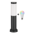 BRILAGI - Lampe d'extérieur LED RGBW dimmable NOVA 1xE27/12W/230V 2700-6500K IP44 40 cm noire
