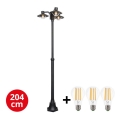 BRILAGI - Lampe d'extérieur LED VEERLE 3xE27/60W/230V IP44