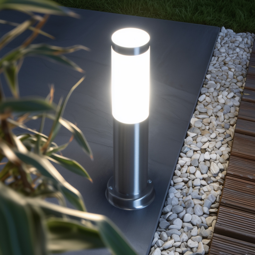 Brilagi - Lampe d'extérieur NOVA 1xE27/15W/230V 40 cm IP44 chrome mat