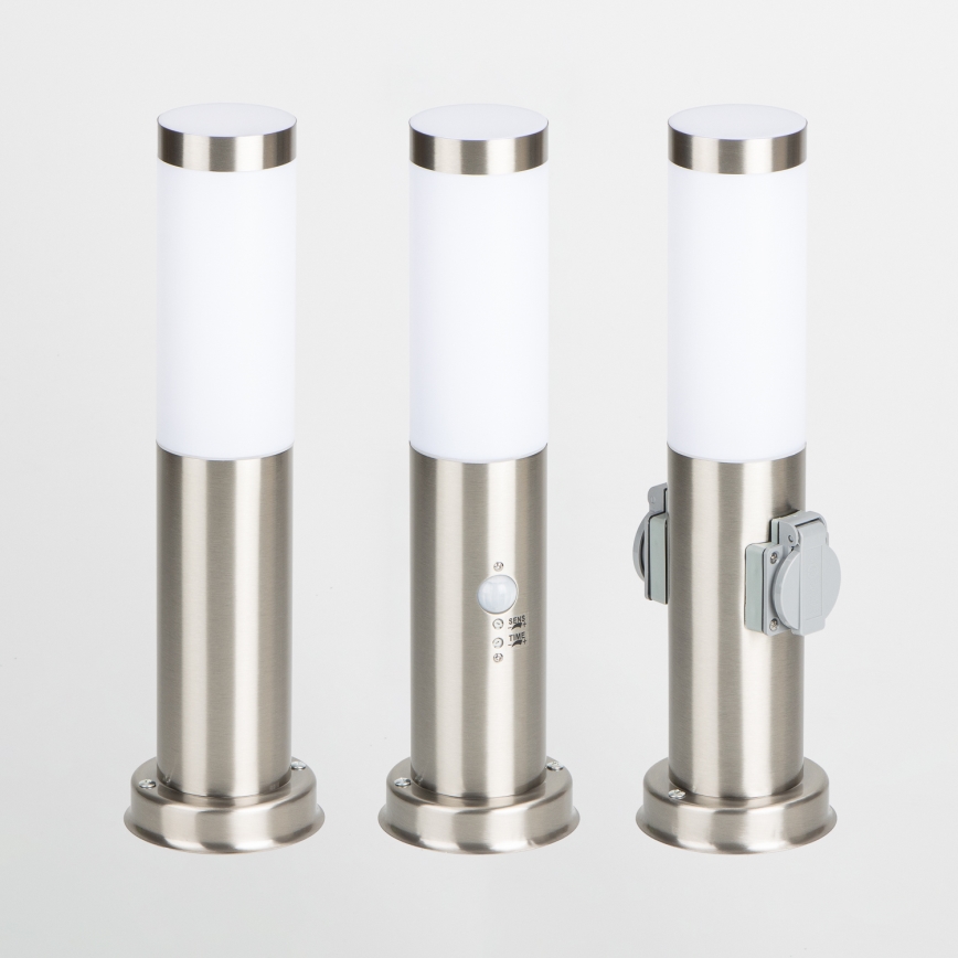 Brilagi - Lampe d'extérieur NOVA 1xE27/15W/230V 40 cm IP44 chrome mat