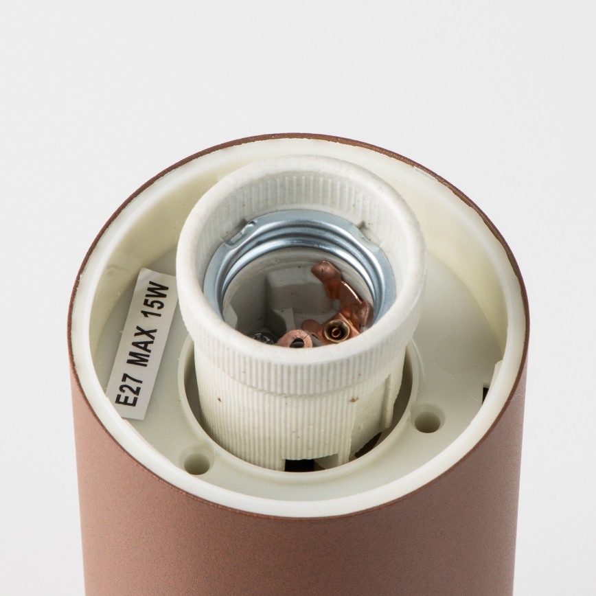 Brilagi - Lampe d'extérieur NOVA 1xE27/15W/230V 40 cm IP44 marron