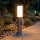 Brilagi - Lampe d'extérieur NOVA avec 2 prises SCHUKO, 1xE27/15W/230V, 40 cm, IP44, chrome mat