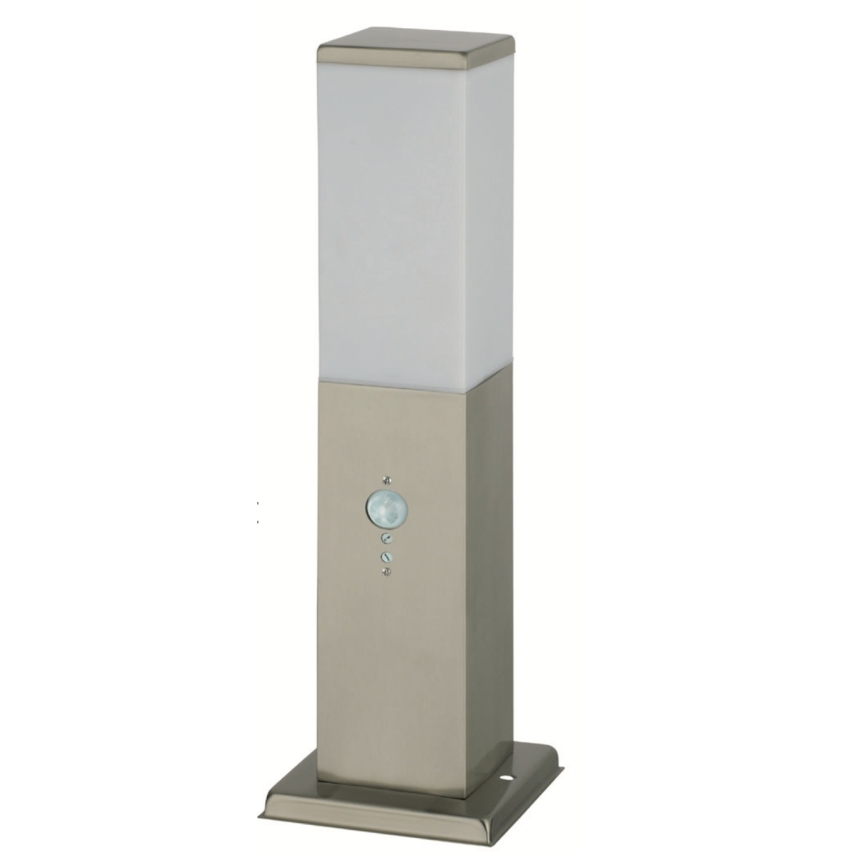 Brilagi - Lampe d'extérieur NOVA avec capteur de mouvement, 1x E27/15W/230V, 40 cm, IP44, chrome mat
