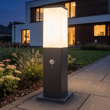 Brilagi - Lampe d'extérieur NOVA avec détecteur de mouvement 1xE27/15W/230V 40 cm IP44 anthracite