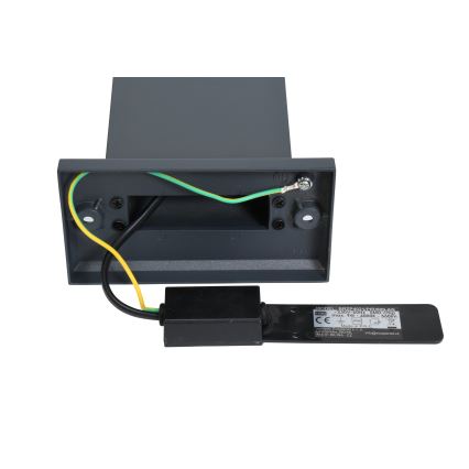 Brilagi - Lampe extérieure avec détecteur ARCELO LED/9W/230V 80 cm IP54