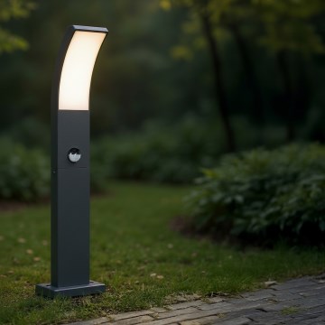 Brilagi - Lampe LED d'extérieur avec détecteur ARCELO LED/9W/230V 50 cm IP44