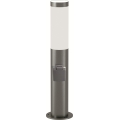 Brilagi - Lampe LED d'extérieur avec prise ELIA 1xE27/7W/230V 4000K IP44 50 cm chrome mat