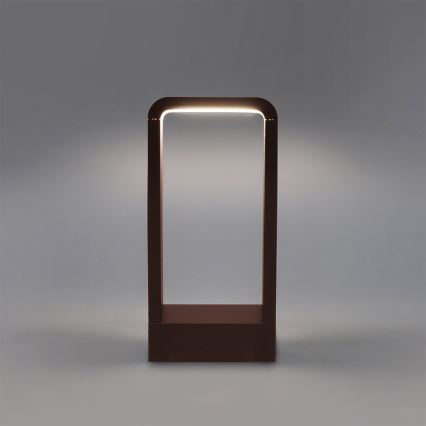 Brilagi - Lampe LED d'extérieur BARI LED/7W/230V 3000/4000/6000K marron IP54 30 cm