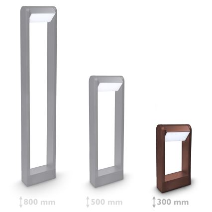 Brilagi - Lampe LED d'extérieur CROTONE LED/7W/230V marron IP54 30 cm