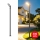 Brilagi - Lampe LED d'extérieur pour voirie avec mât de 3 m et bras articulé URBANLIGHT LED/50W/230V noir IP65