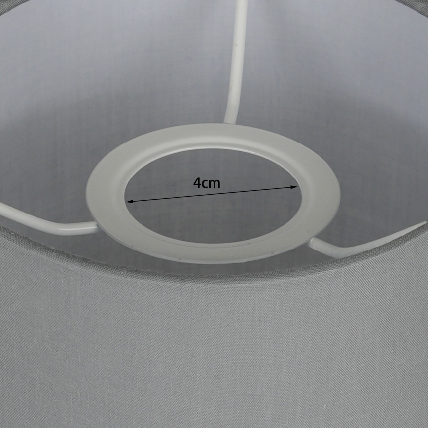 Brilagi - Applique murale LED flexible NUBILA 1xE27/25W/230V + LED/3W blanc/gris clair